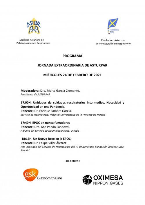 Programa Reunión 24 de febrero GSK Programa Reunión 24 de febrero GSK