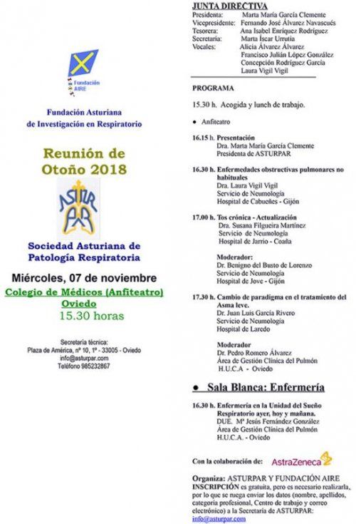 Programa Reunión Primavera 2018